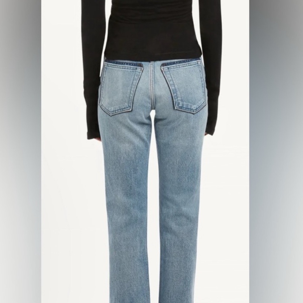 EB Denim Light Blue Straight Leg Jeans